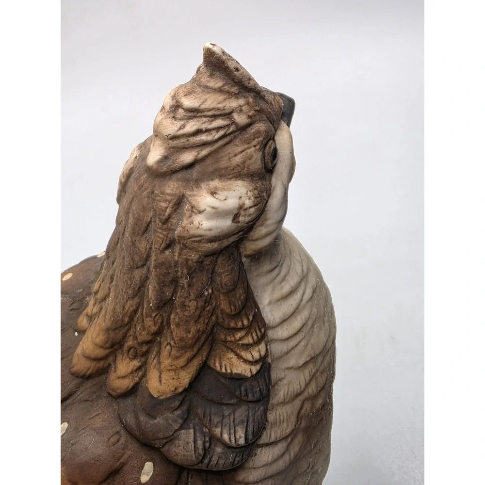 Ruffed Grouse Bird Porcelain Vintage Napco Figurine Limited Edition Series C-672